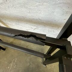 ギタースタンド キャスター付き 折りたたみ式 転倒防止用 ギターラック 3本収納 ブラック ベース 楽器収納 A0623の画像