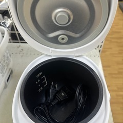 【ドリーム川西店御来店限定】☆ジモティー見たよ♪割引☆コイズミ　ライスクッカーミニ　ミニ炊飯器　KSC-1513  2021年製／クリーニング済み【2125560000024565】の画像