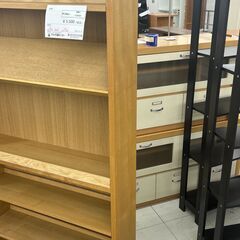 ★リユースのサカイ千葉中央店★  本棚 ブラウン H174×D21×W80 クリーニング済み TC4934の画像