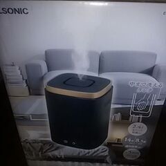 値下げ　未開封　ELSONIC　　新品スチーム式加湿器　の画像