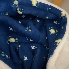 【新品未使用】冬用女の子ロンパースの画像