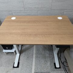 昇降デスク 電動 スタンディングデスクの画像
