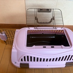 ペットキャリー　バック　ハードケース　小型犬用 の画像