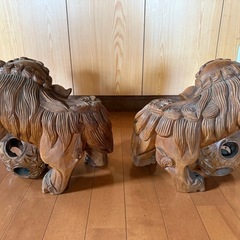 古い置物4点セットの画像