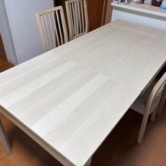 【決まりました
】IKEA ダイニングセットの画像