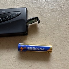 超小型携帯ラジオAIWAの画像