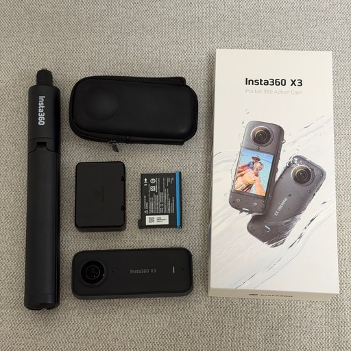 【付属品多数】Insta 360 X3