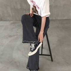 SHEIN★大人気！リラックスパンツの画像