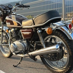 ヤマハ　TX500 実働好調！登録書類あり！昭和48年式！程度良！引き取り早い方優先！交換可！の画像