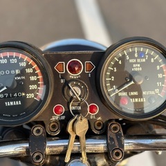 ヤマハ　TX500 実働好調！登録書類あり！昭和48年式！程度良！引き取り早い方優先！交換可！の画像