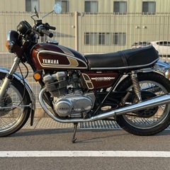 ヤマハ　TX500 実働好調！登録書類あり！昭和48年式！程度良！引き取り早い方優先！交換可！の画像