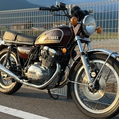 ヤマハ　TX500 実働好調！登録書類あり！昭和48年式！程度良！引き取り早い方優先！交換可！の画像