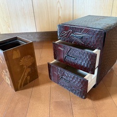 古い家具4点セットの画像
