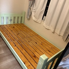 決まりましたベッドの画像