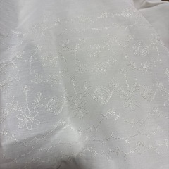カーテン　ピンク　レースカーテン付　　の画像