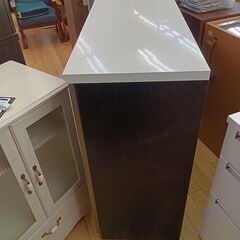 ★ジモティ割あり★ 古賀家具 レンジボード ブラウン H100×D45×W120 クリーニング済み TK6832の画像
