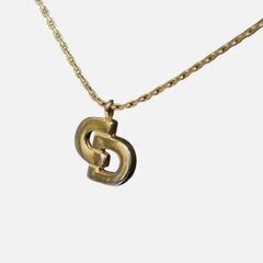 【美品】Dior  ディオール  ヴィンテージ  ネックレス  ゴールド系の画像