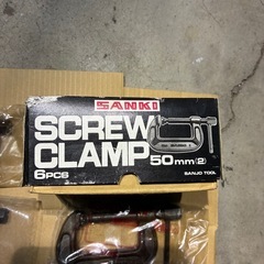 サンキ　シャコマン　未使用新品　6個セット　シャコ　万力　Ａ
の画像