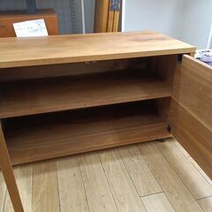 ★ジモティ割あり★ 無印良品 テレビボード ブラウン H45×D40×W163 クリーニング済み TK6835の画像