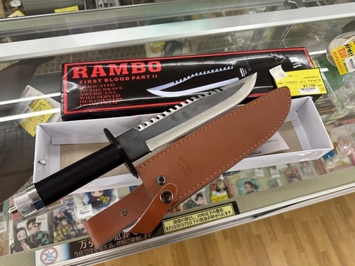【ドリーム川西店御来店限定】☆ジモティー見たよ♪割引☆RAMBO FIRSTBLOOD2 ランボー2 Premiumレプリカ／クリーニング済み【2003025256900173】