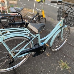中古電動アシスト自転車の画像