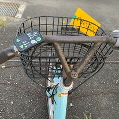 中古電動アシスト自転車の画像
