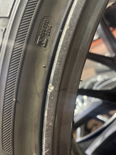 Rays ホムラ　4本セット　20インチ　114.3 2本要補修