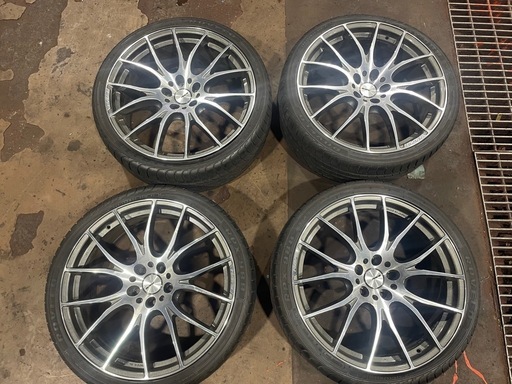 Rays ホムラ　4本セット　20インチ　114.3 2本要補修