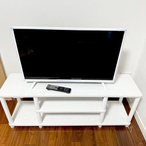 GRANPLEテレビ 32インチホワイトとFire TV stickの2点セット