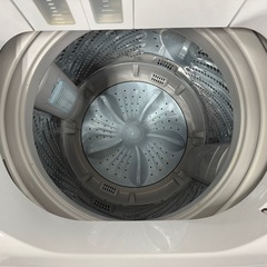 4. 56○送料設置無料　21年製　ハイセンス洗濯機　7㌔　冷蔵庫の画像