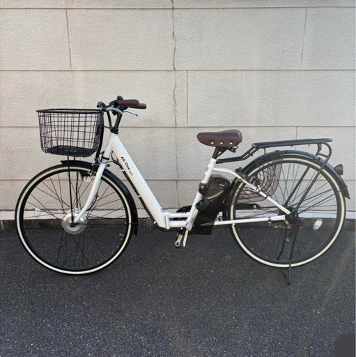 電動自転車ホワイト