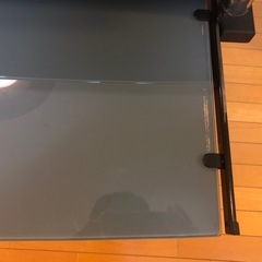 パソコンデスク モダン　ブラックの画像