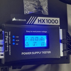 CORSAIR コルセア HX1000 PLATINUM 電源ユニット の画像