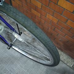 自転車店から出品です。　　5年使用の6段変速自転車の画像