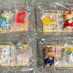 シルバニアファミリー　赤ちゃんコレクション　工作　着せかえ人形　おもちゃの画像