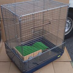 🔴山口市、鳥・小動物用のゲージ¥4800🔴鳥・子猫・小犬・ハムスター・モルモット・フェレットなど🔴美品の画像