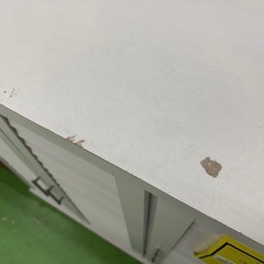 【ドリーム川西店御来店限定】☆ジモティー見たよ♪割引☆組立式3枚扉シューズボックス　現状品／クリーニング済み【2125560000028490】の画像
