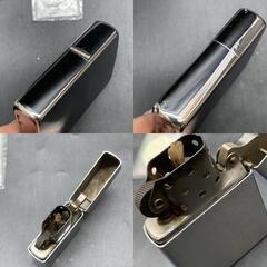 O326　未使用保管品　Zippo（ジッポー）ライター　ジッポー　オイルライター　シルバーカラー　着火未確認の画像