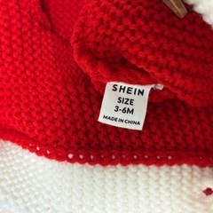 サンタクロース服【3-6month】の画像