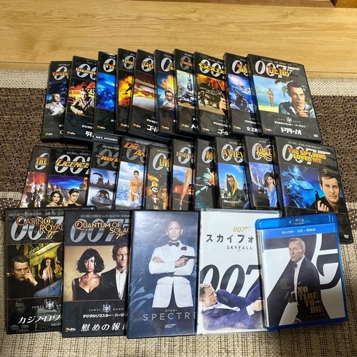 ボンドファンへ　007シリーズ　全25作シリーズ　DVD 中古