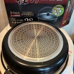 🌹箱付き　IH対応フッ素加工　すき焼き鍋🌹　の画像