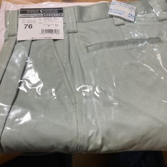 作業服秋冬用 アイトスAITOZ AZ-6662 ツータックワークパンツ 帯電防止素材 混紡 綿・ポリエステルの画像