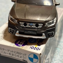 値下げ交渉可！！スバル　レガシィアウトバック　ぶつからないミニカーの画像