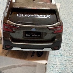 値下げ交渉可！！スバル　レガシィアウトバック　ぶつからないミニカーの画像