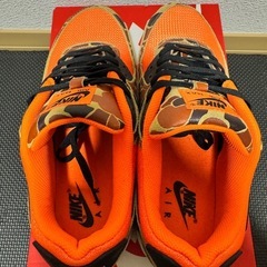 エアマックス90 オレンジカモ　27cmの画像