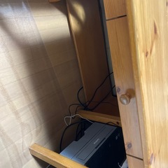 木製デスクの画像