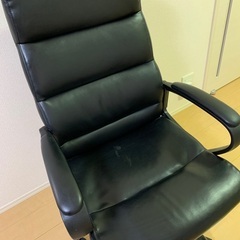 ニトリ　ワースチェアファスKD ブラックの画像