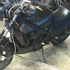 KAWASAKI FX400R 黒 エンジン始動動画 車検取得で乗れます 半額配送キャンペーン 期間限定 現状渡し諸経費￥0- 横浜 P-Yardの画像