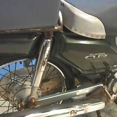 HONDA スーパーカブ50-2 緑 エンジン始動動画 自賠責保険で乗れます 半額配送キャンペーン 現状渡し諸経費￥0 横浜 P-Yardの画像