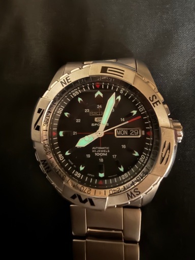 seiko 5 sport automatic 23 jewels 100m
